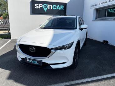 SPOTICAR Mazda Cx-5 2.2 Skyactiv-d 175 Selection 4x4 Bva Occasion - Suv-4x4 Diesel Blanc - Quimper - 1204034316_1