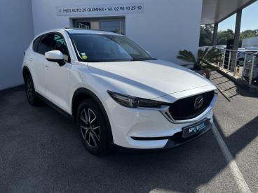 SPOTICAR Mazda Cx-5 2.2 Skyactiv-d 175 Selection 4x4 Bva Occasion - Suv-4x4 Diesel Blanc - Quimper - 1204034316_3