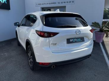 SPOTICAR Mazda Cx-5 2.2 Skyactiv-d 175 Selection 4x4 Bva Occasion - Suv-4x4 Diesel Blanc - Quimper - 1204034316_4