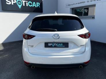 SPOTICAR Mazda Cx-5 2.2 Skyactiv-d 175 Selection 4x4 Bva Occasion - Suv-4x4 Diesel Blanc - Quimper - 1204034316_5