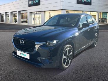 SPOTICAR Mazda Cx-60 3.3 E-skyactiv D 254ch Takumi 4x4 Bva8 2023 Occasion - Suv-4x4 Hybride Deep Crystal Blue Métallisé - Nice - 1203801158_1