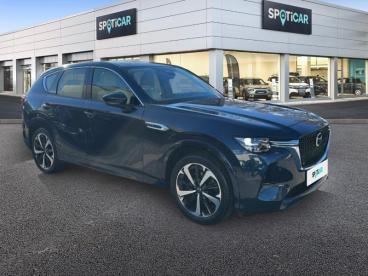 SPOTICAR Mazda Cx-60 3.3 E-skyactiv D 254ch Takumi 4x4 Bva8 2023 Occasion - Suv-4x4 Hybride Deep Crystal Blue Métallisé - Nice - 1203801158_3