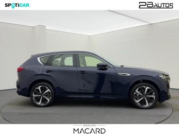 SPOTICAR Mazda Cx-60 2.5 E-skyactiv Phev 327ch Takumi 4x4 Bva8 Occasion - Suv-4x4 Hybride Rechargeable Deep Crystal Blue Métallisé - Auch - 1203821045_4