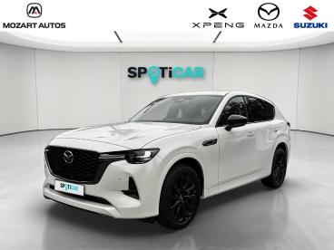 SPOTICAR Mazda Cx-60 2.5 E-skyactiv Phev 327ch Homura 4x4 Bva8 2023 Occasion - Suv-4x4 Hybride Rechargeable Rhodium White Métallisé - Nice - 1204171694_1