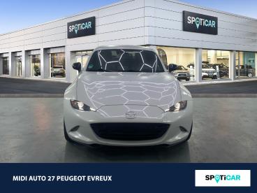 SPOTICAR Mazda Mx-5 Mx5 2.0 Skyactiv-g 160 Selection Occasion - Coupé-cabriolet Essence Crystal White Pearl - Normanville - 1203628112_2