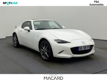 SPOTICAR Mazda Mx-5 Mx5 2.0 Skyactiv-g 184ch Selection Euro6d-t Occasion - Coupé-cabriolet Essence Arctic White - Montauban - 1203739345_4