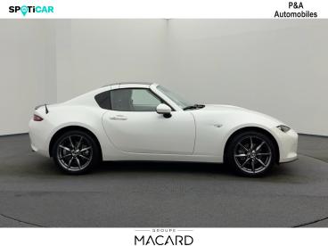 SPOTICAR Mazda Mx-5 Mx5 2.0 Skyactiv-g 184ch Selection Euro6d-t Occasion - Coupé-cabriolet Essence Arctic White - Montauban - 1203739345_5
