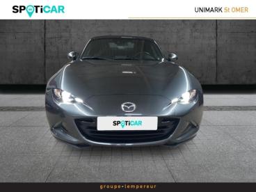 SPOTICAR Mazda Mx-5 Mx5 1.5 Skyactiv-g 132ch Exclusive-line 2023 Occasion - Coupé-cabriolet Essence Platinium Quartz Métallisé - Longuenesse - 1203828279_2