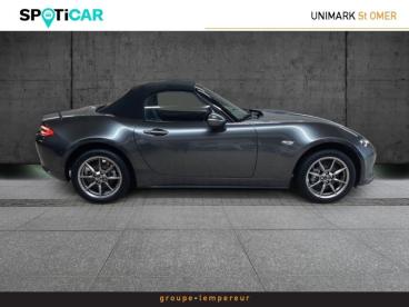 SPOTICAR Mazda Mx-5 Mx5 1.5 Skyactiv-g 132ch Exclusive-line 2023 Occasion - Coupé-cabriolet Essence Platinium Quartz Métallisé - Longuenesse - 1203828279_4