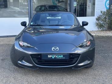SPOTICAR Mazda Mx-5 Mx5 2.0 Skyactiv-g 160 Selection Occasion - Coupé-cabriolet Essence Machine Gray Métallisé - Bretigny Sur Orge - 1203985021_2