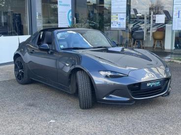 SPOTICAR Mazda Mx-5 Mx5 2.0 Skyactiv-g 160 Selection Occasion - Coupé-cabriolet Essence Machine Gray Métallisé - Bretigny Sur Orge - 1203985021_3