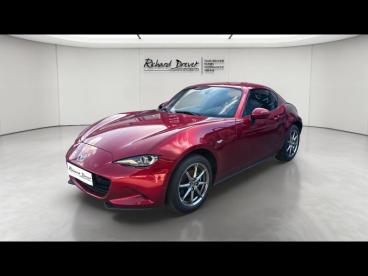 SPOTICAR Mazda Mx-5 Mx5 1.5 Skyactiv-g 132ch Exclusive-line Occasion - Coupé-cabriolet Essence Soul Red Crystal Métallisé - Villeurbanne - 1204015544_1