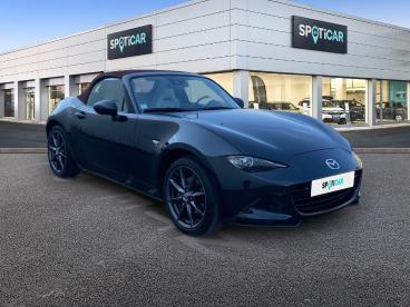 SPOTICAR Mazda Mx-5 Mx5 2.0 Skyactiv-g 184ch Selection Euro6d-t 2021 Occasion - Coupé-cabriolet Essence Jet Black Mica - Reims - 1204122340_3