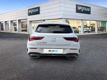SPOTICAR Mercedes Cla Shooting Brake 220 D 8g-dct Amg Line Occasion - Break Diesel Blanc - Pontarlier - 1203679796_5