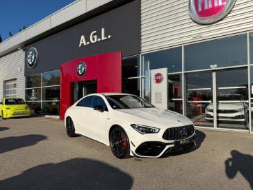SPOTICAR Mercedes Cla 45 Amg S 421ch 4matic+ 8g-dct Speedshift Amg Occasion - Berline Essence Blanc Polaire - Salon De Provence Cedex - 1203793078_1