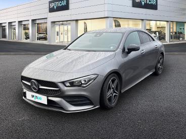 SPOTICAR Mercedes Cla 180 136ch Amg Line 7g-dct Occasion - Berline Essence Gris Montagne Métallisé - Lexy - 1203822377_1
