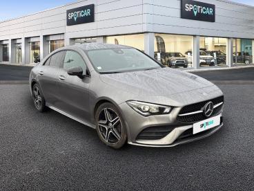 SPOTICAR Mercedes Cla 180 136ch Amg Line 7g-dct Occasion - Berline Essence Gris Montagne Métallisé - Lexy - 1203822377_3