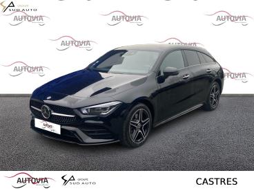 SPOTICAR Mercedes Cla Shooting Brake 250 E 8g-dct Amg Line Occasion - Break Hybride Rechargeable Noir - Castres - 1203854546_1