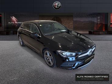 SPOTICAR Mercedes Cla 180 D 2.0 116ch Amg Line Occasion - Break Diesel Noir Cosmos Métallisé - Laigle - 1203880746_3