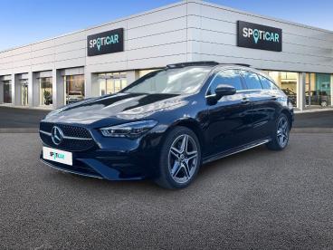 SPOTICAR Mercedes Cla Shooting Brake 250 E 8g-dct Amg Line Occasion - Break Hybride Rechargeable Noir - Brive La Gaillarde - 1203881624_1