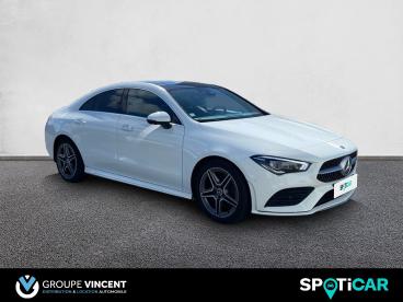 SPOTICAR Mercedes Cla Coupe 2.0 220 D 190cv Amg Line 8g-dct Bva Occasion -  Diesel Blanc - Montlucon - 1203948763_3
