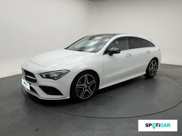 SPOTICAR Mercedes Cla 220 D 190ch Amg Line 8g-dct Occasion - Break Diesel Blanc Digital Métallisé - Bourg En Bresse - 1203993278_1