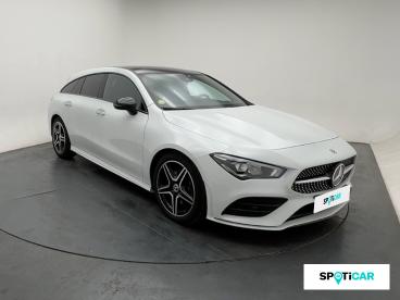 SPOTICAR Mercedes Cla 220 D 190ch Amg Line 8g-dct Occasion - Break Diesel Blanc Digital Métallisé - Bourg En Bresse - 1203993278_3
