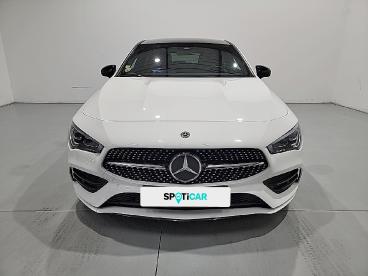 SPOTICAR Mercedes Cla Shooting Brake 180 D 7g-dct Amg Line Occasion - Break Diesel Blanc - Tours - 1204006503_2