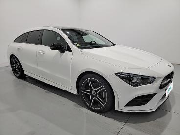SPOTICAR Mercedes Cla Shooting Brake 180 D 7g-dct Amg Line Occasion - Break Diesel Blanc - Tours - 1204006503_3