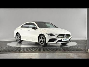 SPOTICAR Mercedes Cla 250 E 160+102ch Amg Line 8g-dct Occasion - Berline Hybride Rechargeable Blanc Digital Métallisé - Clermont Ferrand - 1204035784_3