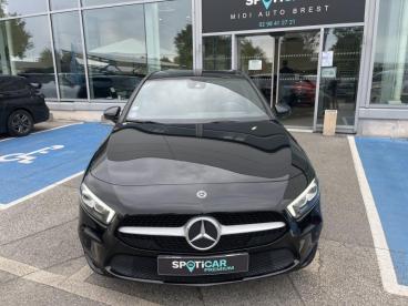 SPOTICAR Mercedes Classe A 250 E 160+102ch Progressive Line 8g-dct 8cv Occasion - Citadine Hybride Rechargeable Noir - Brest - 1203681868_1