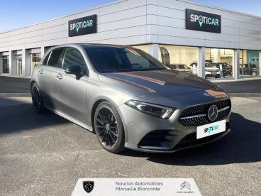 SPOTICAR Mercedes Classe A 200 Amg Line 7g-dct Occasion - Citadine Essence Gris Foncé - Marseille - 1203712158_3