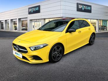 SPOTICAR Mercedes Classe A 200 D 8g-dct Amg Line Occasion - Citadine Diesel Jaune - Chavelot - 1203721496_1
