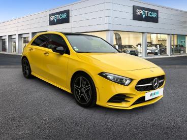 SPOTICAR Mercedes Classe A 200 D 8g-dct Amg Line Occasion - Citadine Diesel Jaune - Chavelot - 1203721496_3