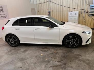 SPOTICAR Mercedes Classe A 200 D 150ch Amg Line 8g-dct Occasion - Citadine Diesel Blanc - Avignon - 1203756752_4