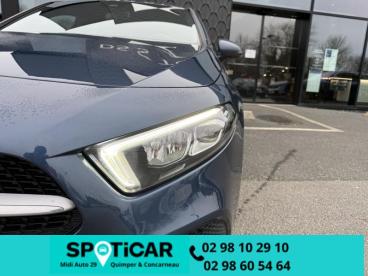 SPOTICAR Mercedes Classe A 180d 116ch Progressive Line 8g-dct Occasion - Citadine Diesel Bleu Denim Métallisé - Quimper - 1203826793_4