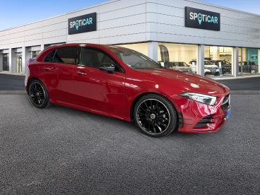SPOTICAR Mercedes Classe A 180 D 116ch Amg Line 8g-dct Occasion - Citadine Diesel Rouge Patagonie Métallisé Manufaktur - Dizy - 1203898360_3