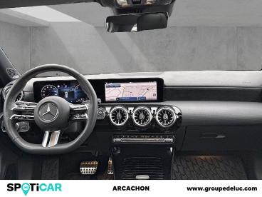 SPOTICAR Mercedes Classe A 250 E 163+109ch Amg Line 8g-dct Occasion - Citadine Hybride Rechargeable Blanc Digital Métallisé - La Teste De Buch - 1203914412_3