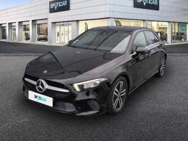 SPOTICAR Mercedes Classe A 180 136ch Style Line Occasion - Citadine Essence Noir - Morlaix Cedex - 1203930301_1