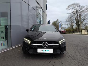 SPOTICAR Mercedes Classe A 180 136ch Style Line Occasion - Citadine Essence Noir - Morlaix Cedex - 1203930301_4