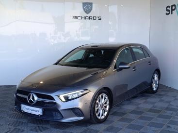 SPOTICAR Mercedes Classe A 180 D Progressive Line 7g-dct Occasion - Citadine Diesel Gris Clair - Treillieres - 1203969696_1