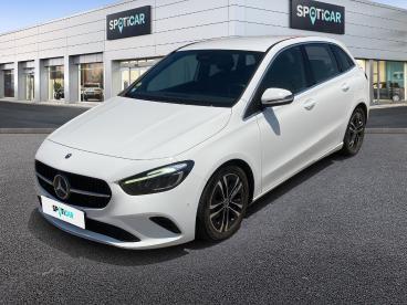 SPOTICAR Mercedes Classe B 180d 116ch Progressive Line 8g-dct Occasion - Monospace Diesel Blanc Polaire - Orange - 1203560341_1