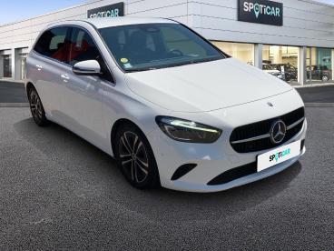 SPOTICAR Mercedes Classe B 180d 116ch Progressive Line 8g-dct Occasion - Monospace Diesel Blanc Polaire - Orange - 1203560341_3