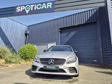SPOTICAR Mercedes Classe C 220 D Amg Line Occasion - Break Diesel Gris Clair - Mauges-sur-loire - 1203173288_1