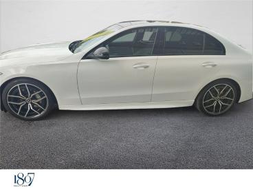 SPOTICAR Mercedes Classe C 300 D E Amg Line Occasion - Berline Hybride Rechargeable Blanc - Salon De Provence - 1203677796_2