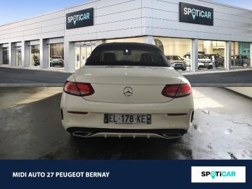 SPOTICAR Mercedes Classe C 220 D 170ch Sportline 9g-tronic Occasion - Coupé-cabriolet Diesel Blanc Diamant Brillante Designo - Bernay - 1203679134_5