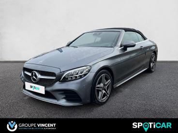 SPOTICAR Mercedes Classe C Cabriolet 184ch Amg Line Occasion - Coupé-cabriolet Essence Gris Acier - Varennes Vauzelles - 1203702383_1