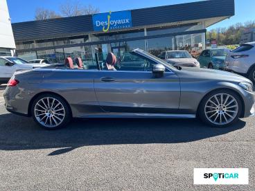 SPOTICAR Mercedes Classe C 220 D 170ch Sportline 9g-tronic/hifi Burmester Occasion - Coupé-cabriolet Diesel Gris Sélénite  Métallisée - Chambray Les Tours - 1203783225_4