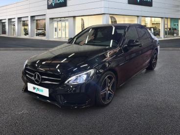 SPOTICAR Mercedes Classe C 250 D Sportline 9g-tronic Occasion - Berline Diesel Noir - Nice - 1203794472_1