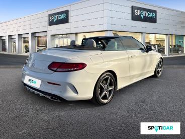SPOTICAR Mercedes Classe C Cabriolet 180 9g-tronic Sportline Occasion - Coupé-cabriolet Essence Blanc - Brignoles - 1203795485_3